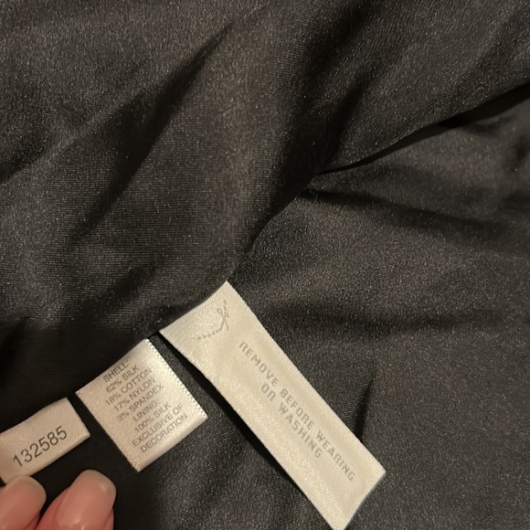 Ann Taylor Black Rose Stitch Cardigan - Picture 5 of 7